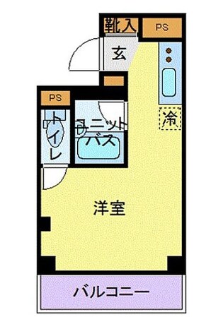 エルウイング立川の物件間取画像